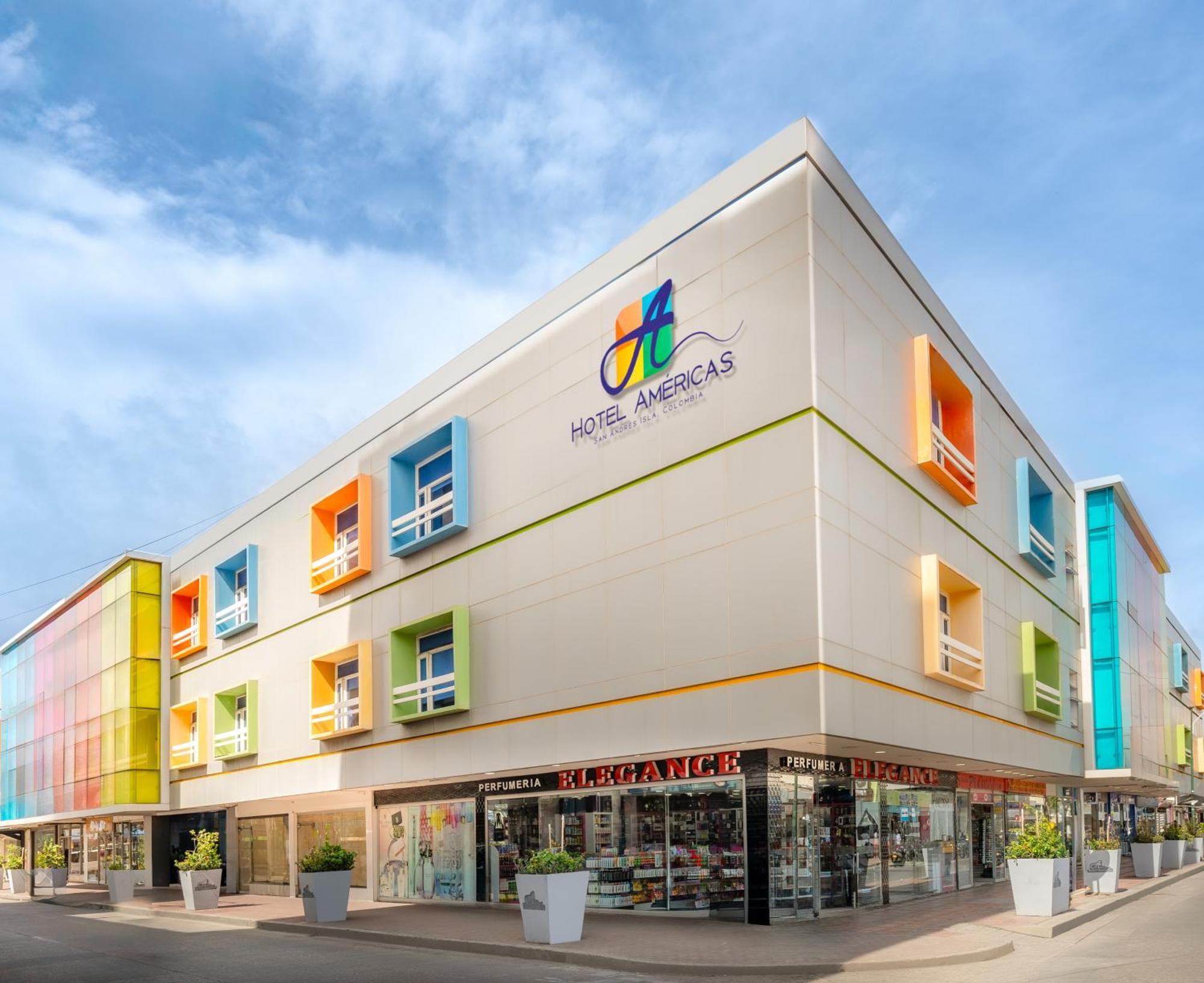 Hotel Americas San Andres Islas Colombia Bagian luar foto